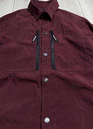 Weekend offender overshirt burgundy, розмір с 3
