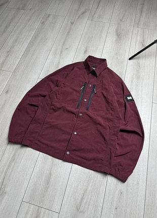 Weekend offender overshirt burgundy, розмір с