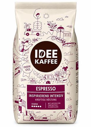 Кофе в зернах idee kaffee espresso 1 кг, арабика + робуста