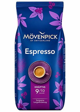 Кофе в зернах mövenpick espresso 1 кг, арабика 80% / робуста 20%