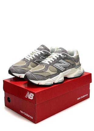 Чоловічі кросівки new balance 9060 grey beige white