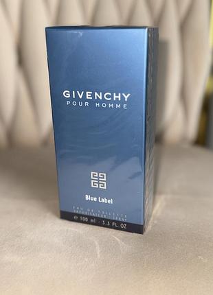 Givenchy blue label pour homme чоловічі парфюм франція 100 мл духи шлейфові живанши