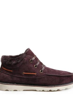 Ботинки ugg david beckham lace brown -41р-26см