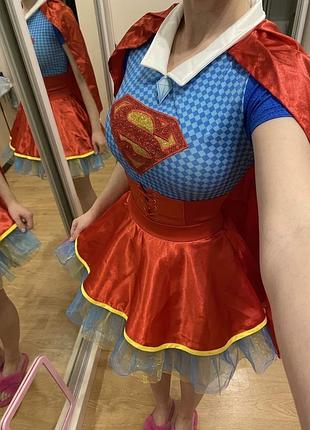 🦸‍♀️ карнавальний костюм супердівчини / супержінки (supergirl)