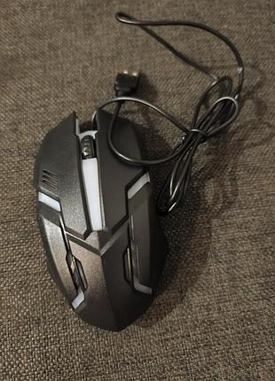 Игровая мышь rgb с многоцветной подсветкой