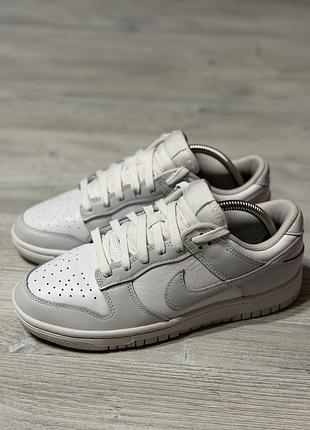 Жіночі кросівки кеди  nike dunk low "photon dust" оригінал розмір 38.5