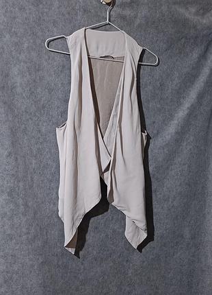 Жилет накидка massimo dutti