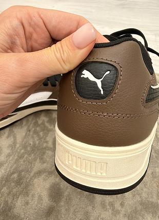 Кроссовки puma rbd break low коричневые 4