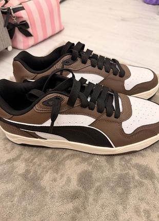 Кроссовки puma rbd break low коричневые 7