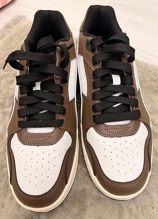 Кроссовки puma rbd break low коричневые 6