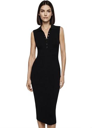 Сукня zara в рубчик 5