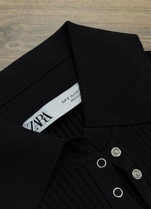 Сукня zara в рубчик 3