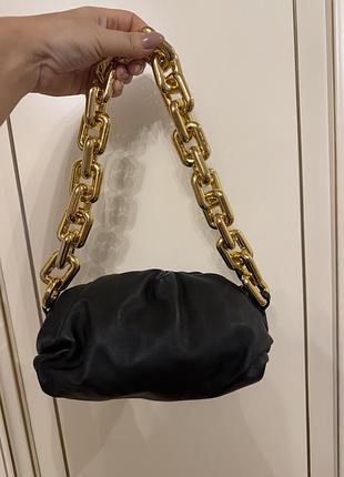 Шкіряна сумка bottega veneta