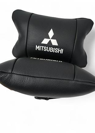 Подушка для підтримки шиї в автокріслі mitsubishi, подушка підголовник для водія водія ow-79 top shop ua_