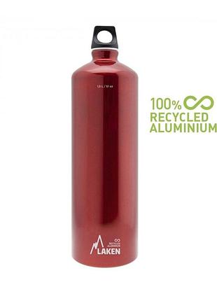 Бутылка для воды laken futura 1.5 l red