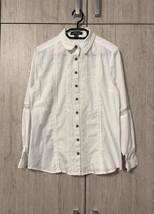 Primark біла сорочка рубашка uk12 eur40 usa8 it44