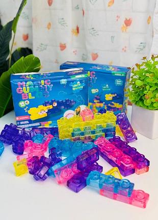 Конструктор magic gummy block 56 деталей