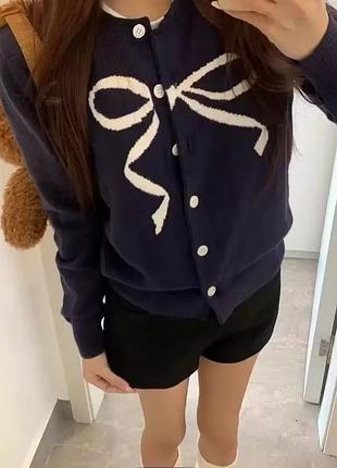 Coquette кардиган з бантом