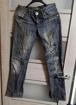 Джинси жіночі dsquared2 graffiti y2k denim