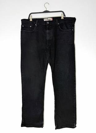Черные мужские джинсы levis levi`s 559 relaxed straight