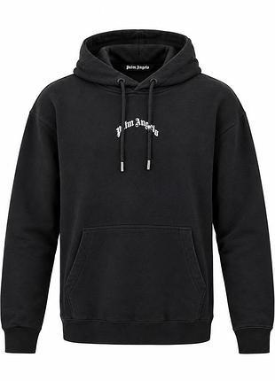 Худі чоловіче palm angeles curved logo hoody paw195-8031bl s