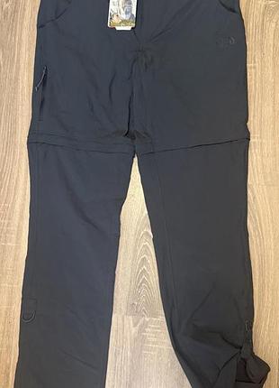 Брюки чоловічі the north face трансформери чорні