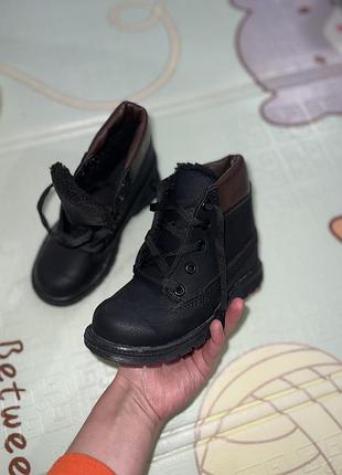 Черевики для хлопчика демісезонні, розмір 30, чорні