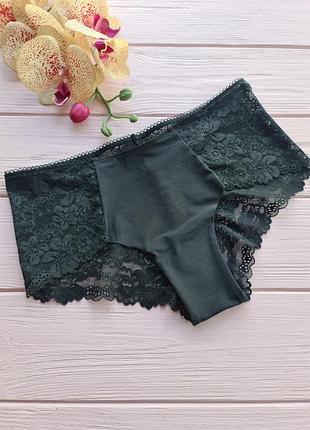 Трусики no-show cheeky panty pink victorias secret