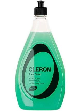 Бальзам для миття посуду 950мл aloe vera тм clerom
