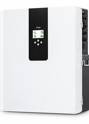 Гибридный инвертор с аккумулятором deye rw-f5.3-1h3 all-in-one 5 квт, lifepo4 5,32 квт·ч, система хранения энергии