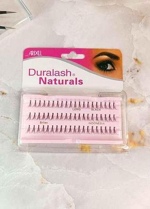 Вії накладні пучкові ardell duralash naturals long тм естет