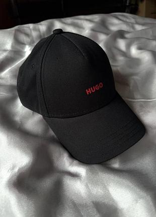 Кепка бейсболка hugo boss чорна оригінал