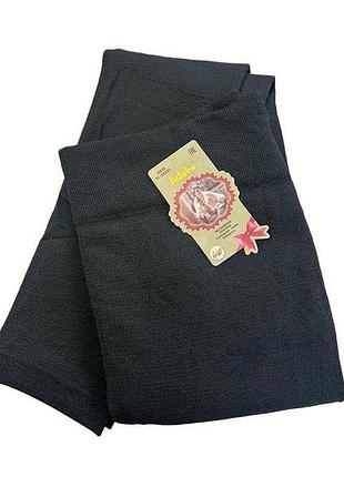 Лосины на меху бесшовные арт.в839 черный р.xl-4xl тм jujube