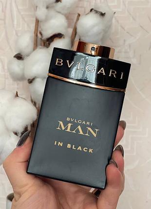 Bvlgari man in black 100 ml мужской парфюм