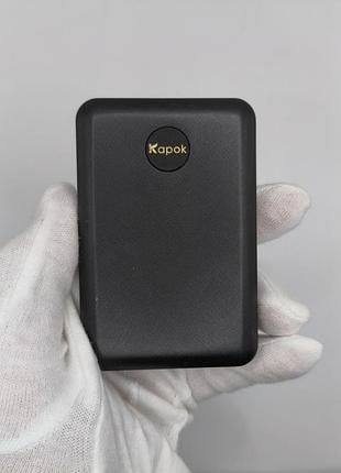 Павербанк kapok k101 10 000 mah 2.1a чорний