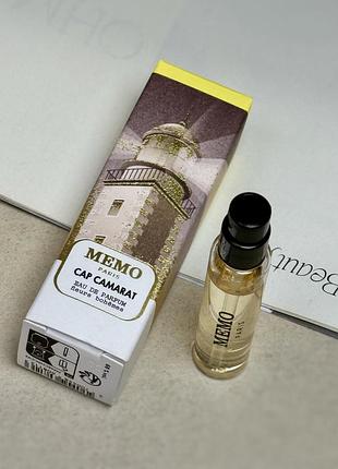Новинка 2026 🔥 memo paris cap camarat edp 5 мл, оригінальна мініатюра у фірмовій коробці