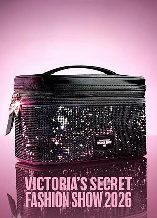Косметичка кейс victoria’s secret з стразами вікторія сікрет виктория сикрет