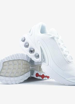 Nike air max dn white metallic silver