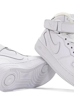 Air force hi winter white ❄️ хутро 4