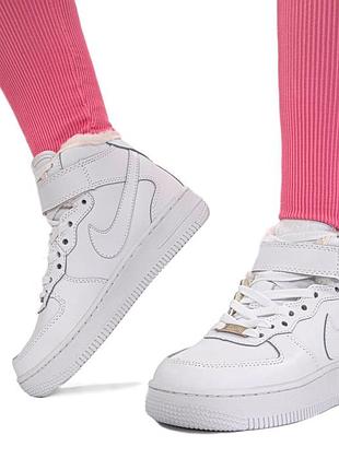 Air force hi winter white ❄️ хутро