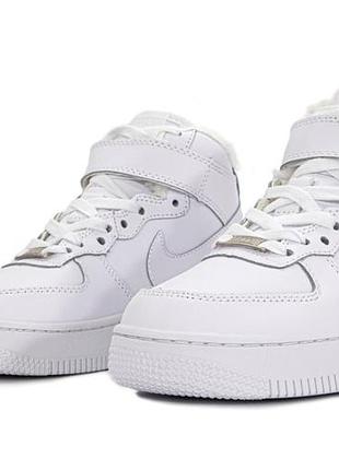 Air force hi winter white ❄️ хутро 5