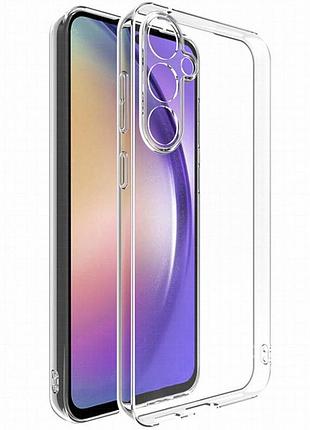 Tpu чохол epic transparent 1,5mm full camera для samsung galaxy s26 fe безбарвний (прозорий)