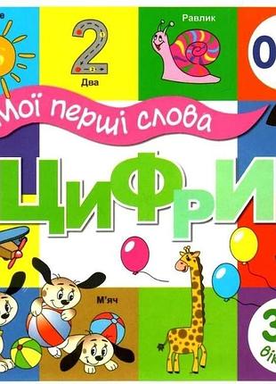 Книга мої перші слова. цифри