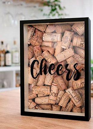 Скарбничка для винних корків cheers