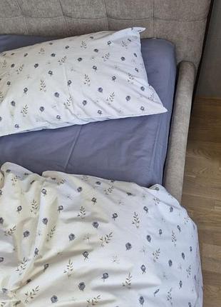 Комплект постільної білизни ностальгія/лавандов., cotton, сімейний