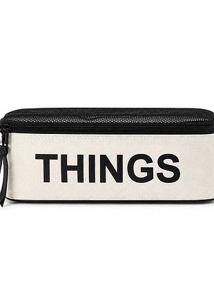 Сумка бавовняна для речей 30х20х10 см things (світла)