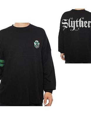 Лонгслів оверсайз slytherin, довжина 72 см.