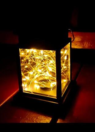 Уличный садовый подвесной фонарь на солнечной батарее, водонепроницаемый the lamp