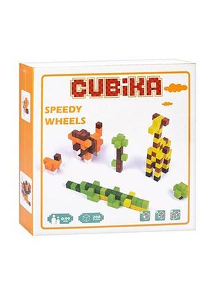 Деревянная игрушка мозаика md 1776(yellow) кубики, наклейки, 200 деталей