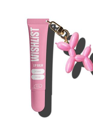 Wishlist бальзам-блиск для губ sweet candy lip gloss balm, 10 мл + іграшка-брелок